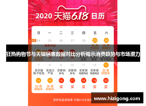 狂热购物节与天猫销售数据对比分析揭示消费趋势与市场潜力